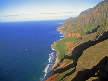 Kaua'i - Heli-Flug - Na Pali Coast