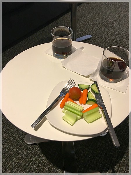 Lufthansa Lounge in Los Angeles